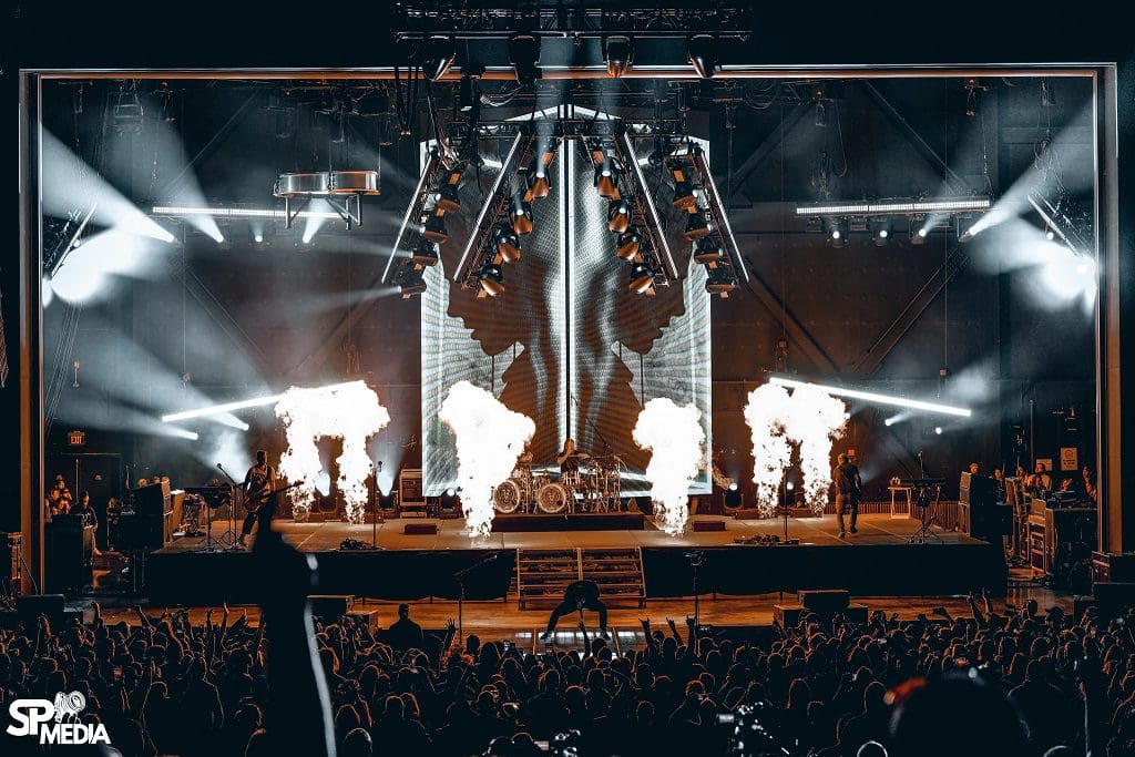 Bandit Lites Nominated for Parnelli Award featuring an image of a stage with smoke coming out of it.